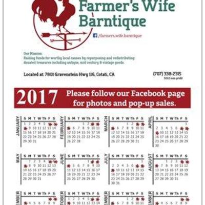 Next years dates are already marked in red. Make sure to grab your 2017 calendar! 