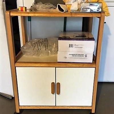 Formica microwave stand 