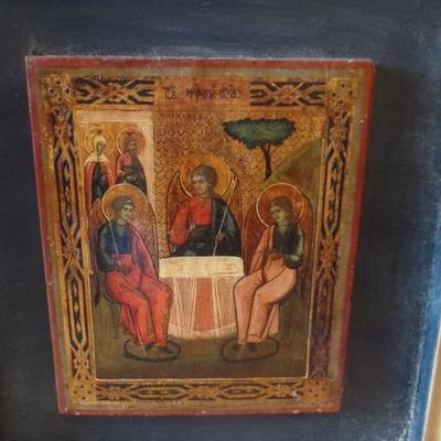 Antique Russian Icon $600