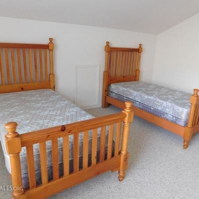 Two twin beds