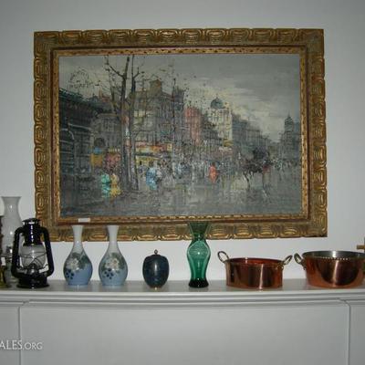 Oil Painting  Paris 