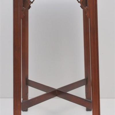 CHINESE CHESTNUT PLANT STAND / OCCASIONAL TABLE