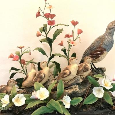 Driftwood sculpture with hand carved wooden birds. Paid $1500.00 asking $200.00