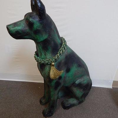 U.S. Paper Currency Molded Life Size Dog