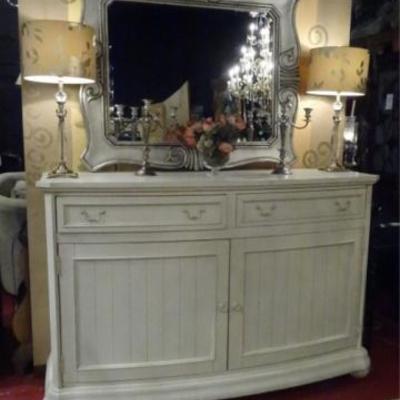 ROBB AND STUCKY SIDEBOARD IN TROPICAL WHITE
