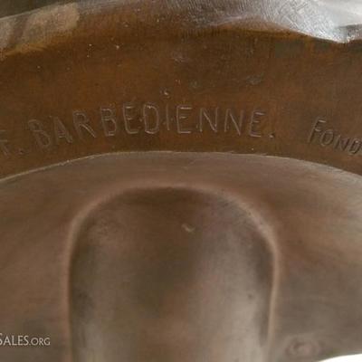 Barbedienne Bronze Bust