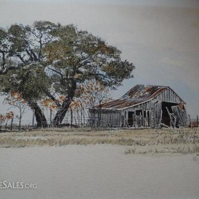 Original Texas Artist - Watercolor signed $1000.00
exas art prints by the late Charles Beckendorf have captured the imagination of fans...