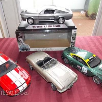 MMM028 Autoart Shelby, Chevrolet & Aston Martin Collectible Diecast Cars
