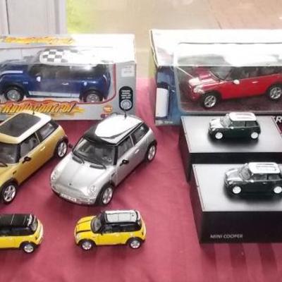 MMM031 Mini Cooper Collectible Diecast Cars Lot