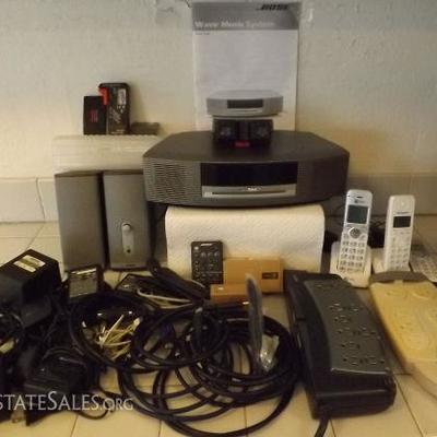 MMM092 Bose Wave Music System, AT&T Cordless Phone and More!
