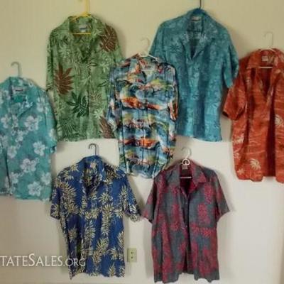 MMM008 Collection of Men's Aloha Shirts