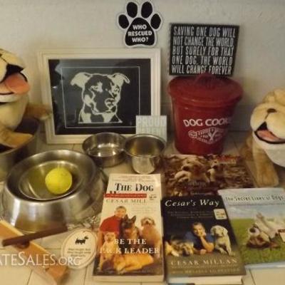 MMM089 Dog Lovers Dream Lot - Bowls, Magnets, Books & More