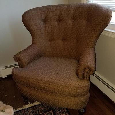 Wing-back chair