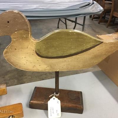 Wooden duck
