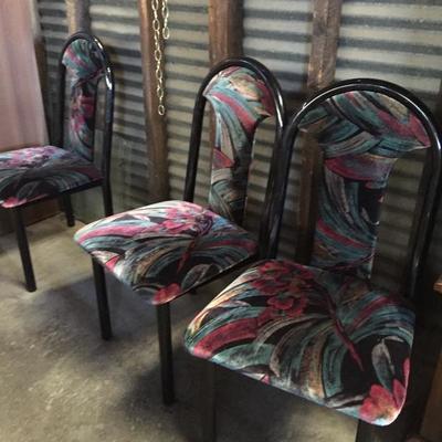 Dining chairs plus table 