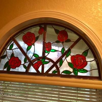 Stained glass accents