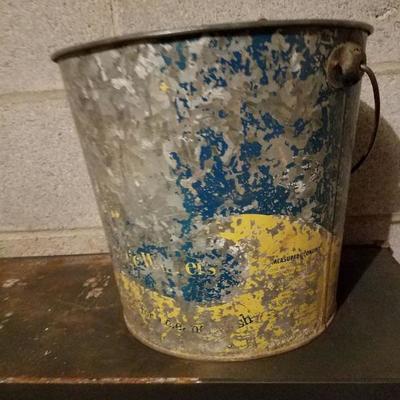 Antique ash bucket