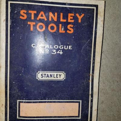 1940sStanley tool catalogue in excellent condition