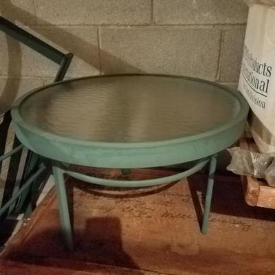 Patio end table