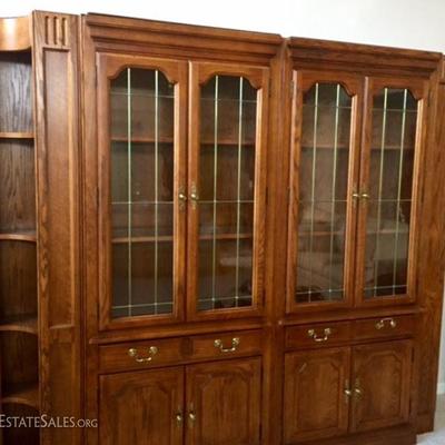4 Piece Wall Unit - each piece can be used separately or as shown as a wall unit