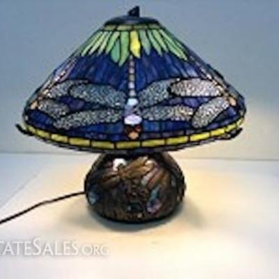 Dragonfly Motif Lamp