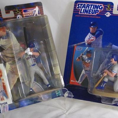 Kenner Starting Lineup 1998 Edition Mike Piazza:   Los Angeles Dodgers and Baseball 2000 New York Mets