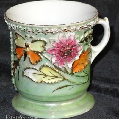 Erphila Made in Germany Antique Hand Painted Ornately Decorated Mug