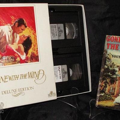 Gone With The Wind Deluxe Edition MGM/Turner VHS Tape Set