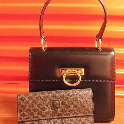 WPM045 Celine Paris Leather Bag and Wallet
