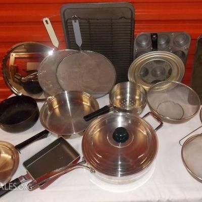 WPM058 Pots, Baking Pans and More
