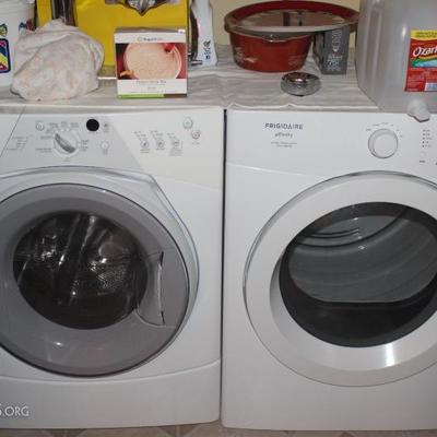 washer and dryer