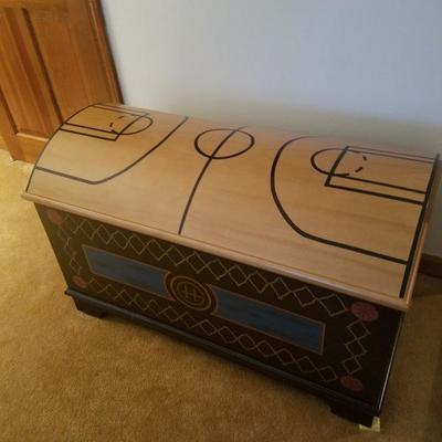 Basketball themed trunk
