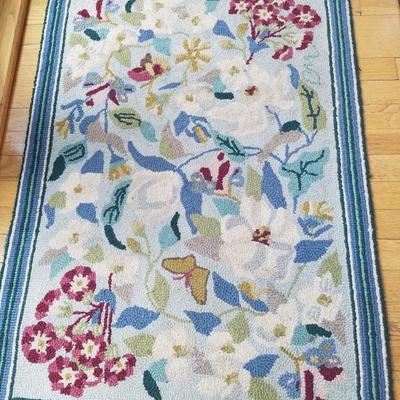 Handmade scatter rug