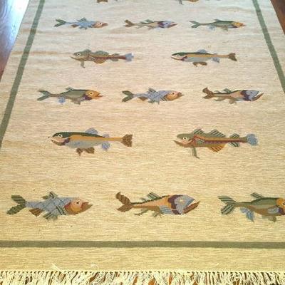 1 of 3 Fish Rugs