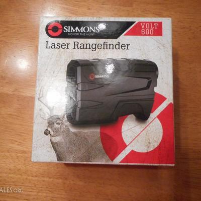 Simmons Laser Rangefinder + many new hunting & fishing items.
