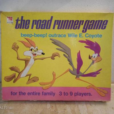 Vintage Road Runner Game + Other Vintage Board Games / Toys