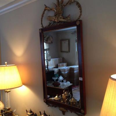 Federal style mirror