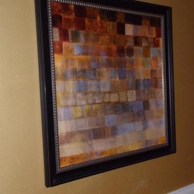 4 framed pictures