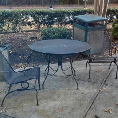 Table and chairs