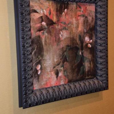 4 framed pictures