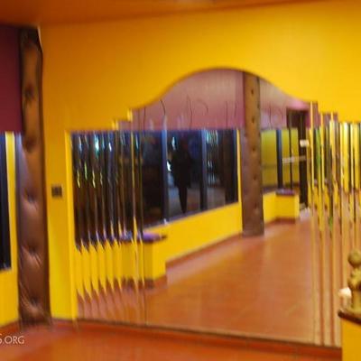 Mirrors in Lower Club