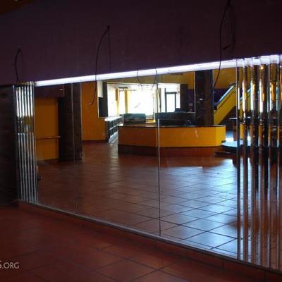 Mirrors in Lower Club