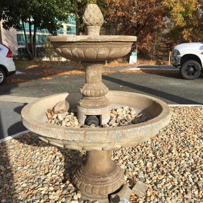 Outdoor fountain
