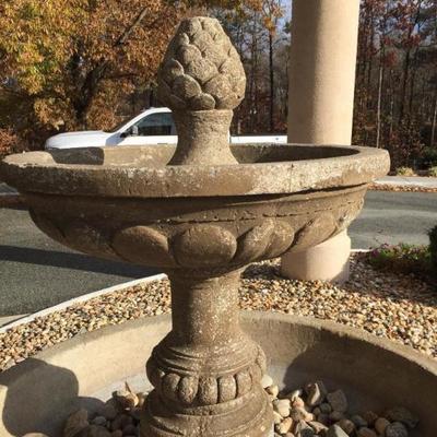 Outdoor fountain