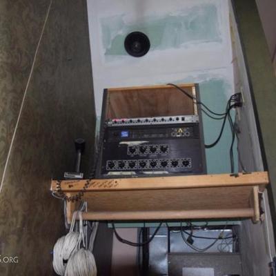 Hotel Lobby Desk and Equipment