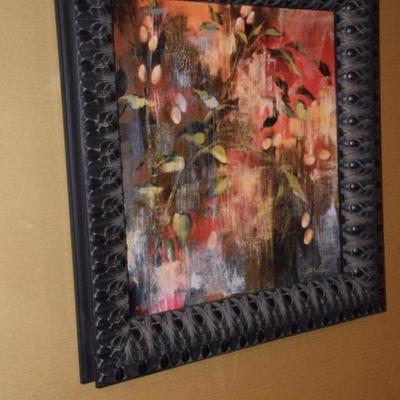 4 framed pictures