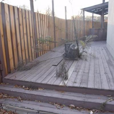 Privacy fencing and decking