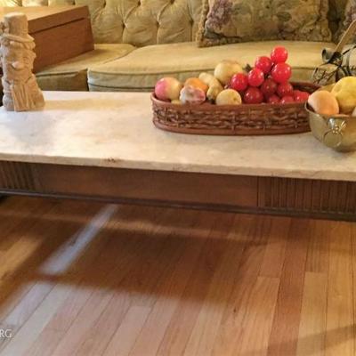 Marble topped Coffee Table