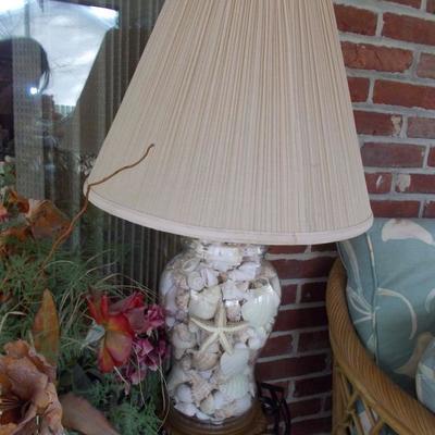 Shell lamp $35
