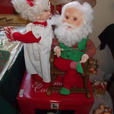 Santa and Mrs. Claus $48